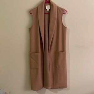 Joie Long Vest Coat